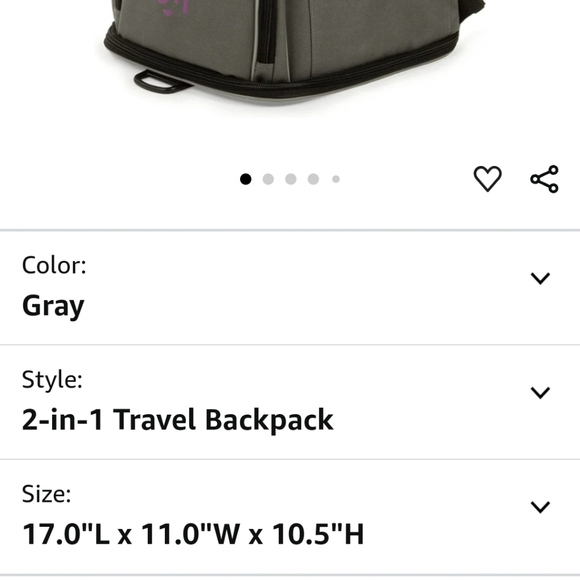 2 in 1 pet travel bag - Picture 13 of 13